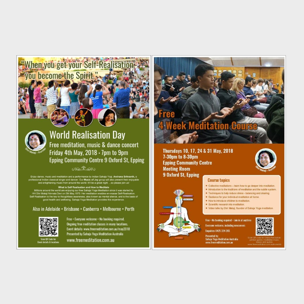 World Realisation Day – Epping Public Program 4th May, 2018