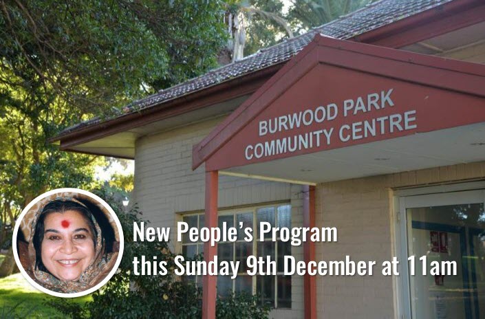 Change of venue for Sunday’s New People’s Burwood Program