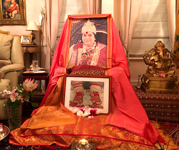 Preparing Shri Mataji’s room in Burwood Ashram for Diwali