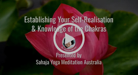 Video now available from Establishing Self Realisation & the Chakras webcast & next webcast