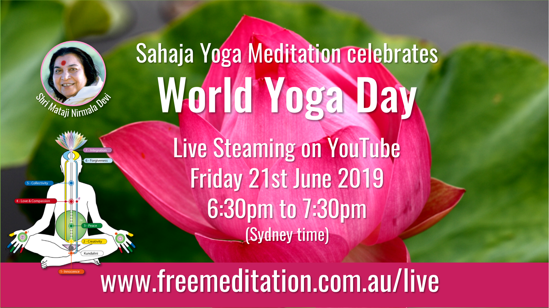 Video from webcast on World Yoga Day and MAT 2019