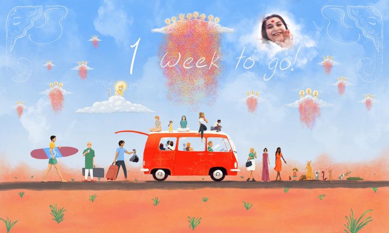 Meditate Australia Tour update 1 week to go!