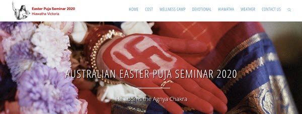 Invitation to National Easter Puja Seminar Victoria
