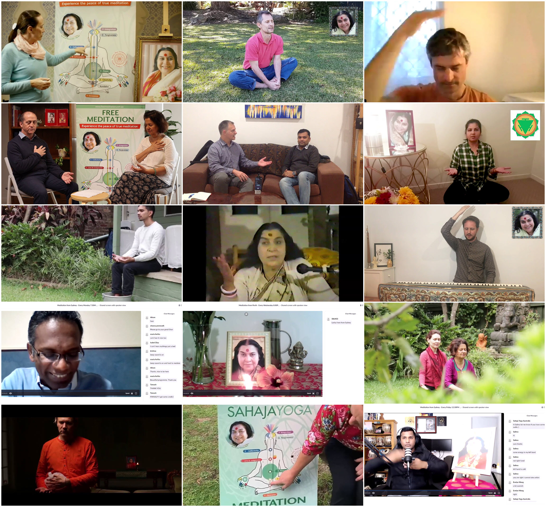 This week’s public programs – from Kundalini to being the Witness.