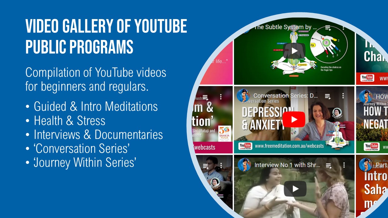 Video Gallery of YouTube public programs