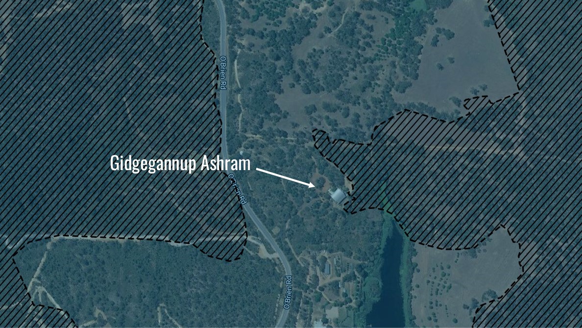Incredible story about the fires in Gidgegannup Ashram