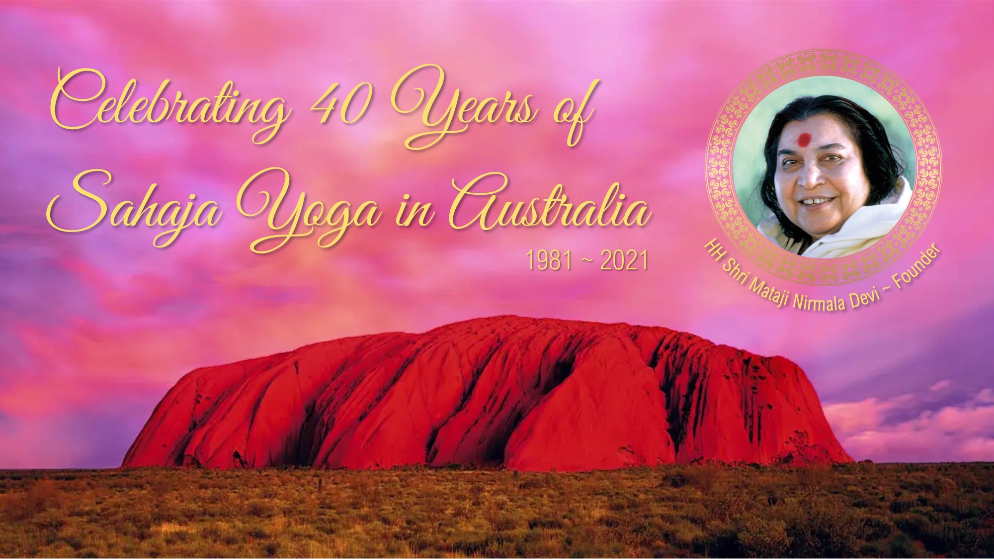 Public program for 40 years of Sahaja Yoga in Australia