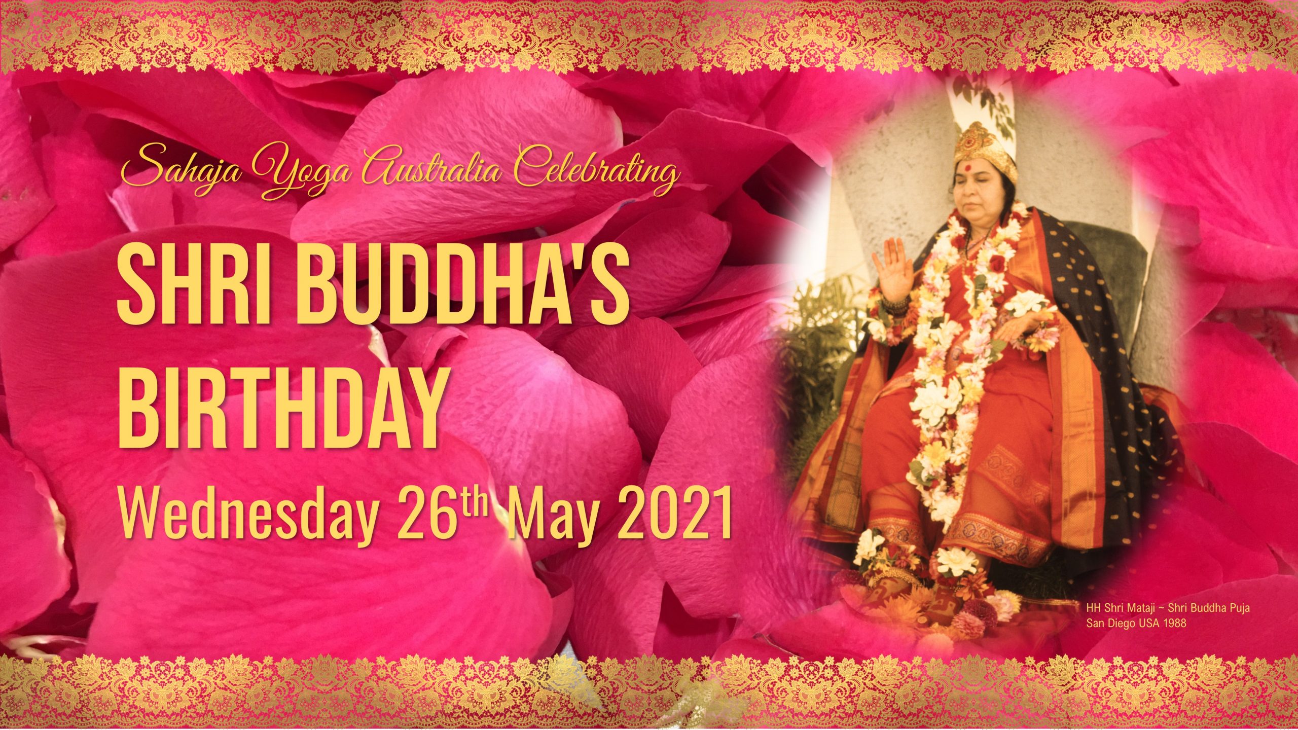 Celebrating Shri Buddha’s Birthday – 26th May 2021
