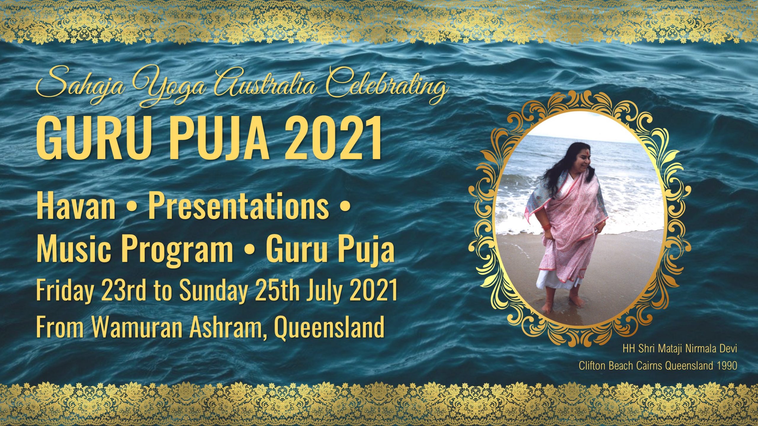 Guru Puja 2021 now restricted to Queensland yogis only