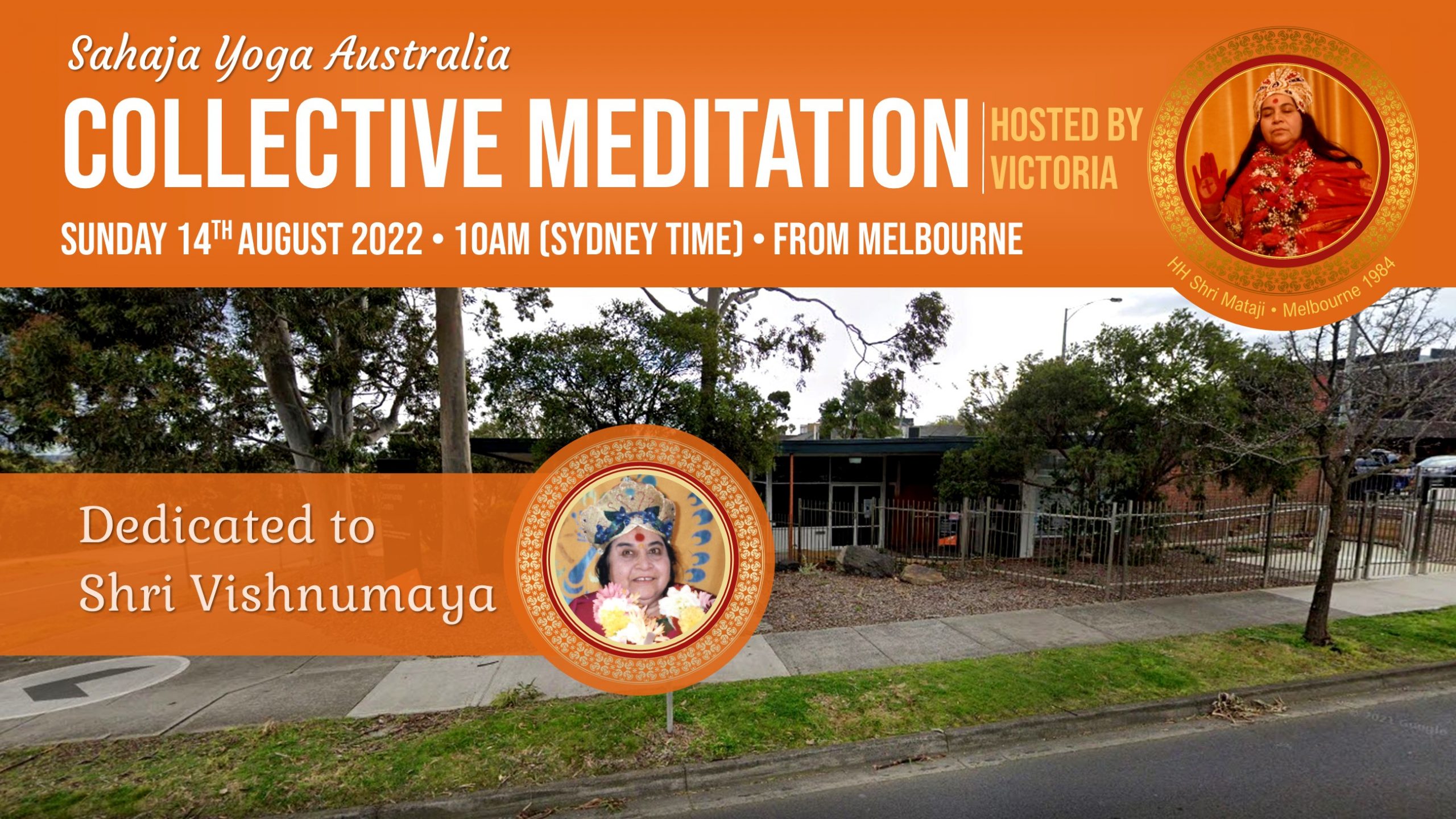 Collective Program  – Dedicated to Shri Vishnumaya, Sunday 14th August 2022