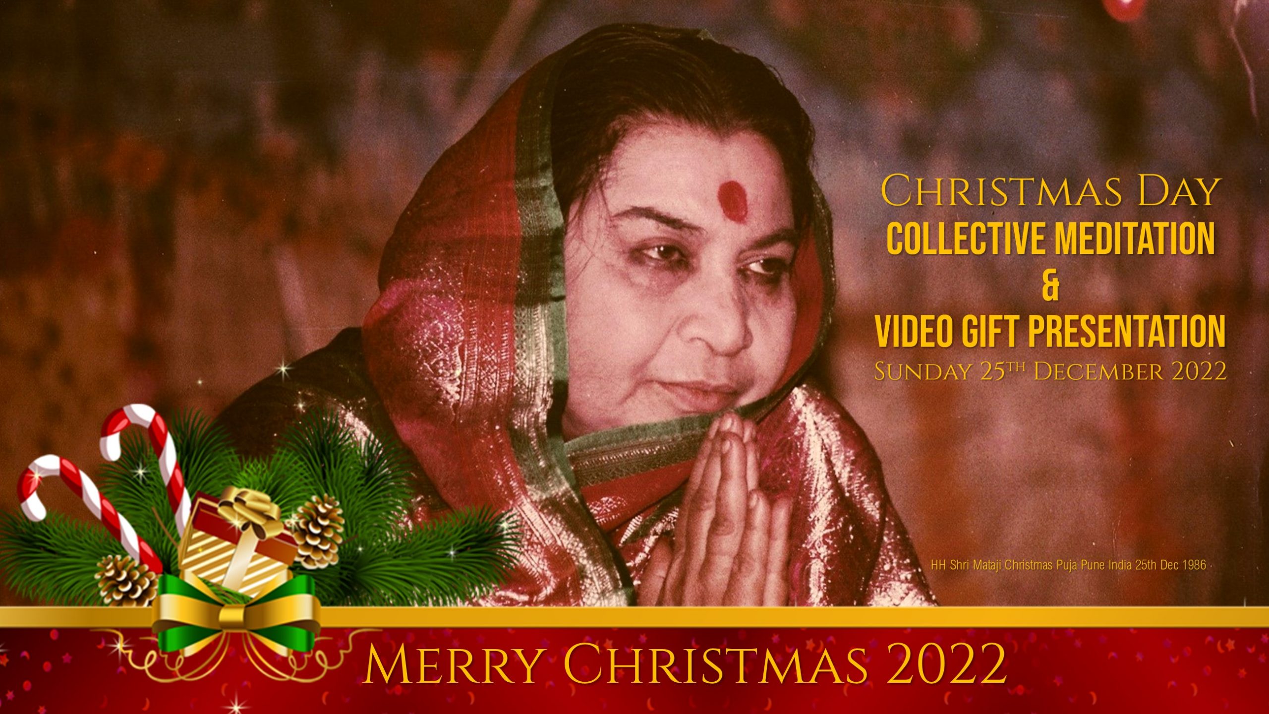 Christmas Meditation &  Video Gift for Shri Mataji – 25th Dec 2022