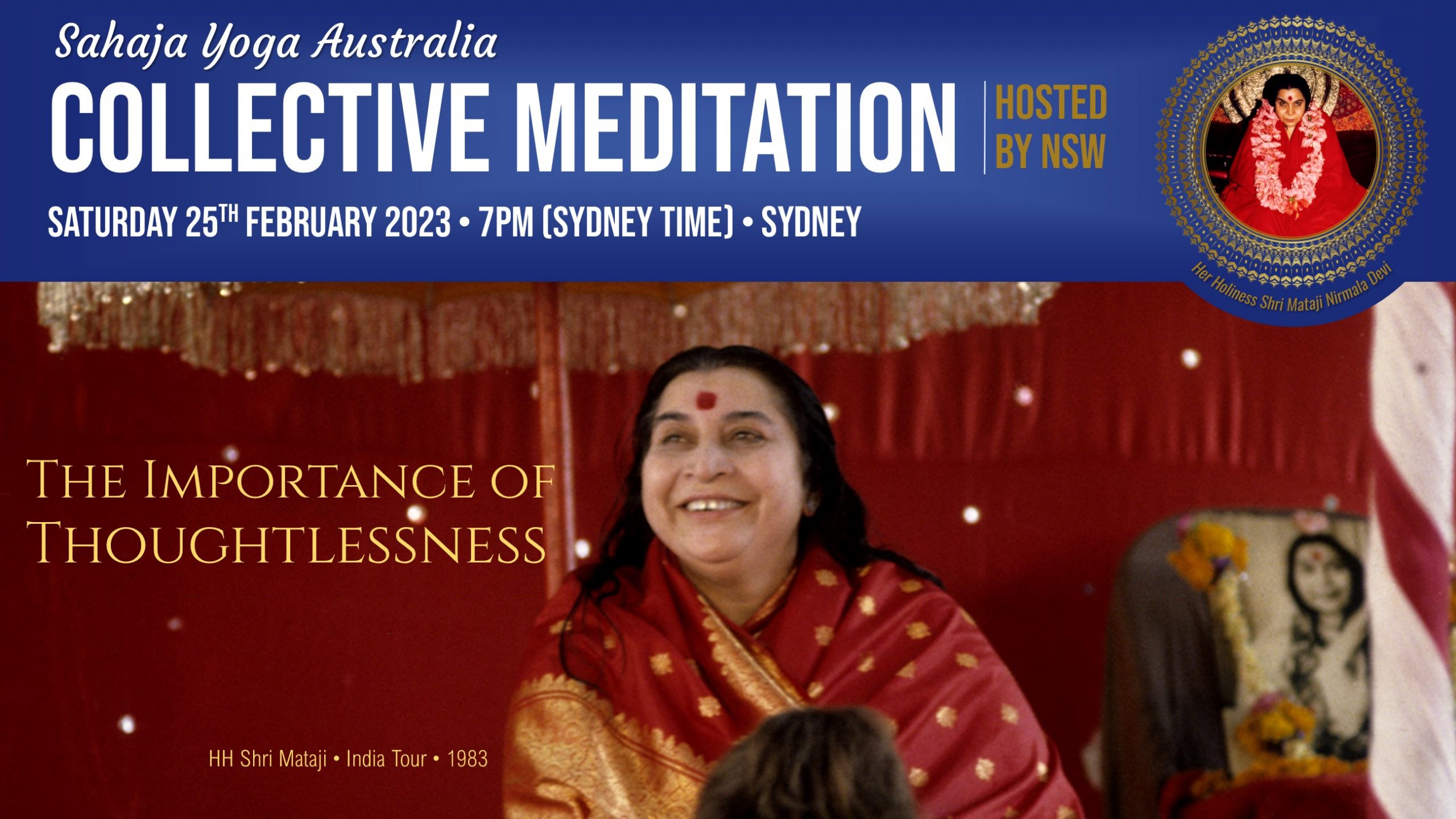 Collective Online Program – The Importance of Thoughtlessness, Sat 25th Feb 2023