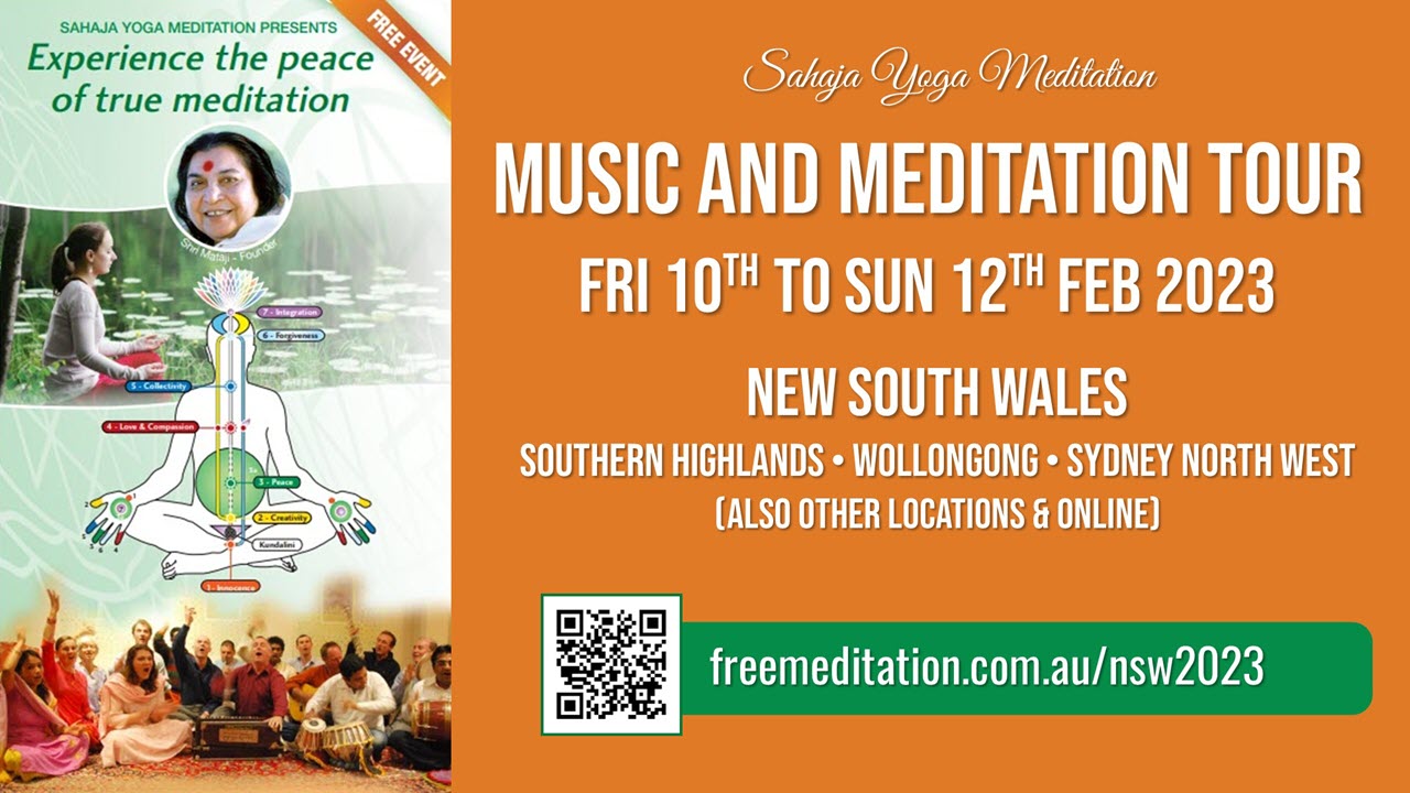 Realize NSW Meditation and Music Tour – Feb 2023