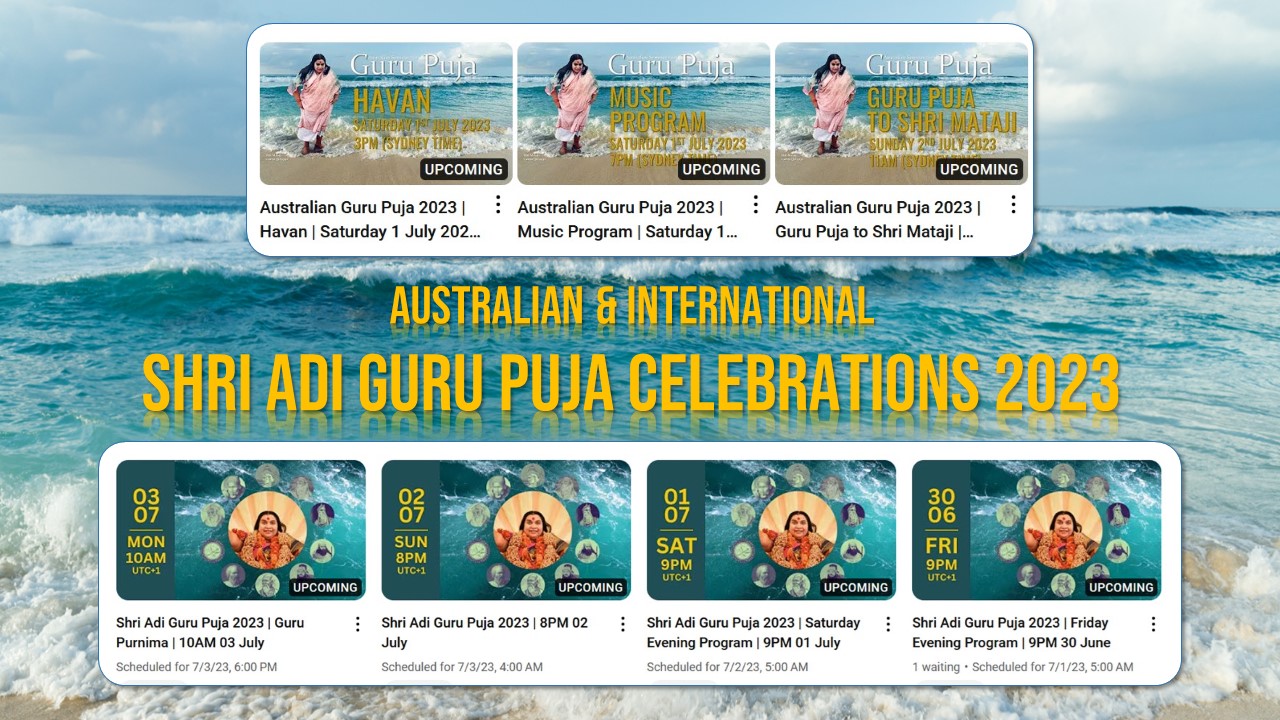 National and International Shri Adi Guru Puja Online Celebrations, 30 June – 2 July 2023