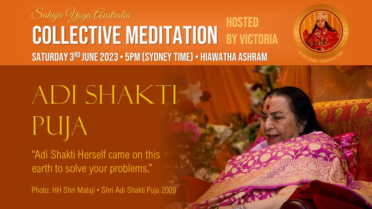 Collective Online Program – Shri Adi Shakti Puja, 3rd June 2023