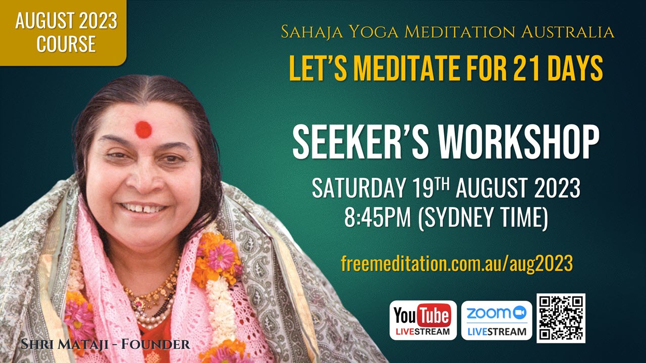 Collective program – Seekers online workshop, Saturday, 19th August 2023