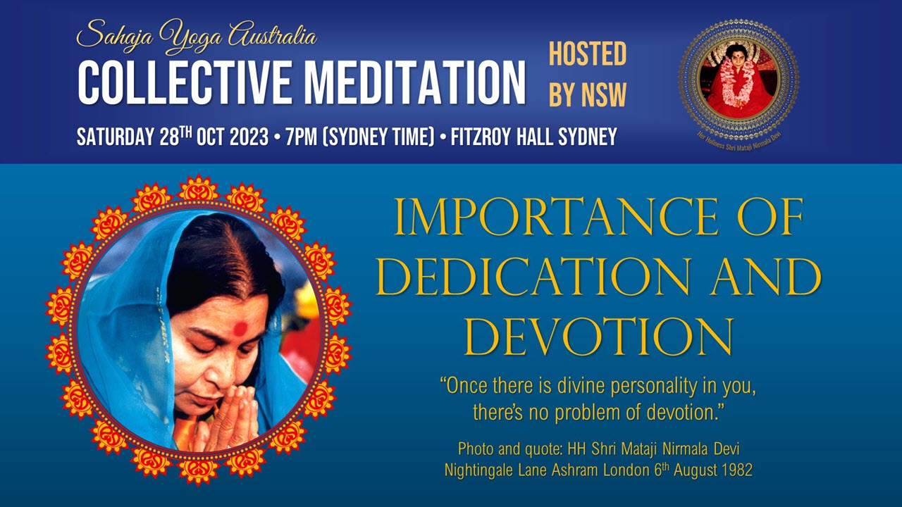 Collective Online Program – Dedication and Devotion, 28th Oct 2023
