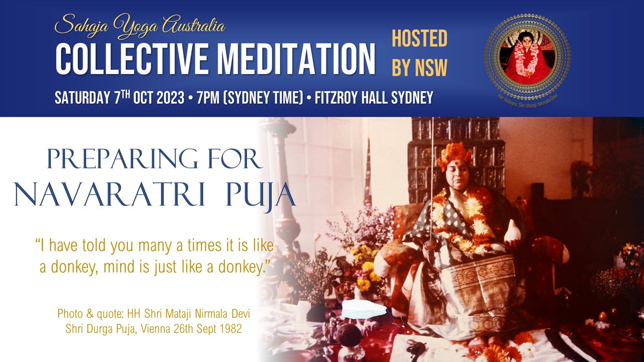 Collective Online Program – Preparing for Navaratri Puja, 7th Oct 2023