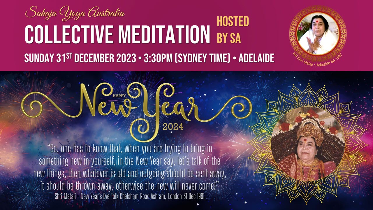 Collective Online Program – Happy New Year! Sunday 31st Dec 2023