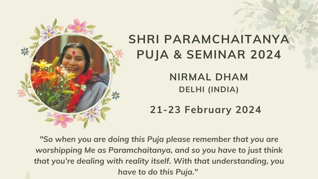 Shri Paramchaitanya Puja and Seminar, Delhi February 2024