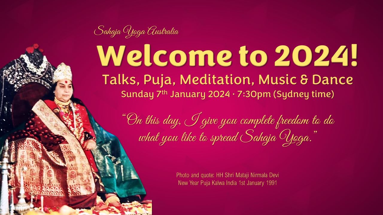 Collective Online Program – Welcome to 2024! Sunday 7th Jan 2024