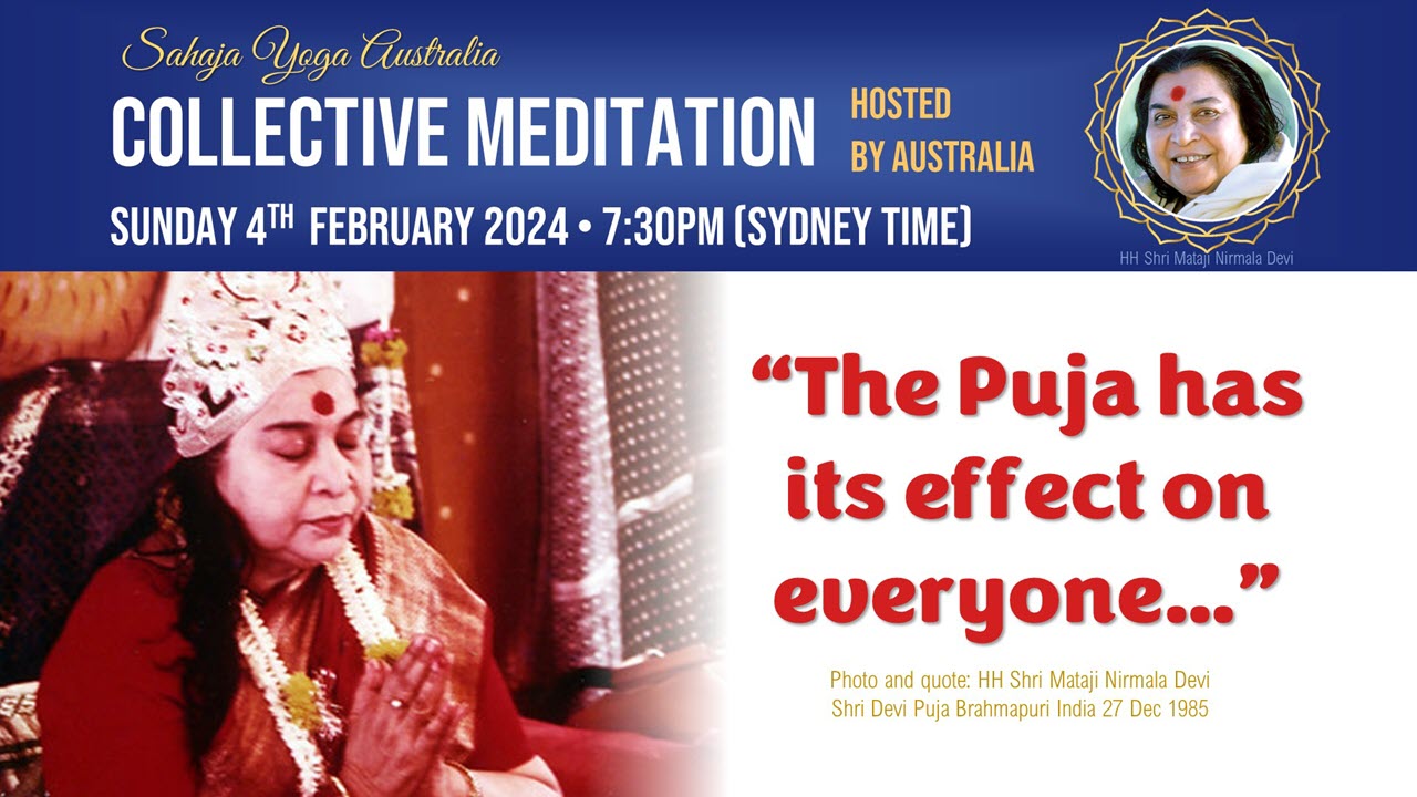 Collective Online Program “The Puja has its effect on everyone…” 4 Feb 2024