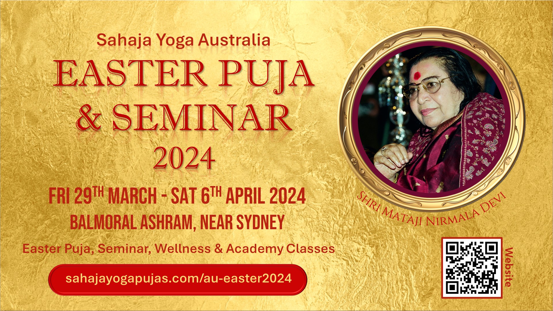 Invitation National Easter Puja & Seminar 2024