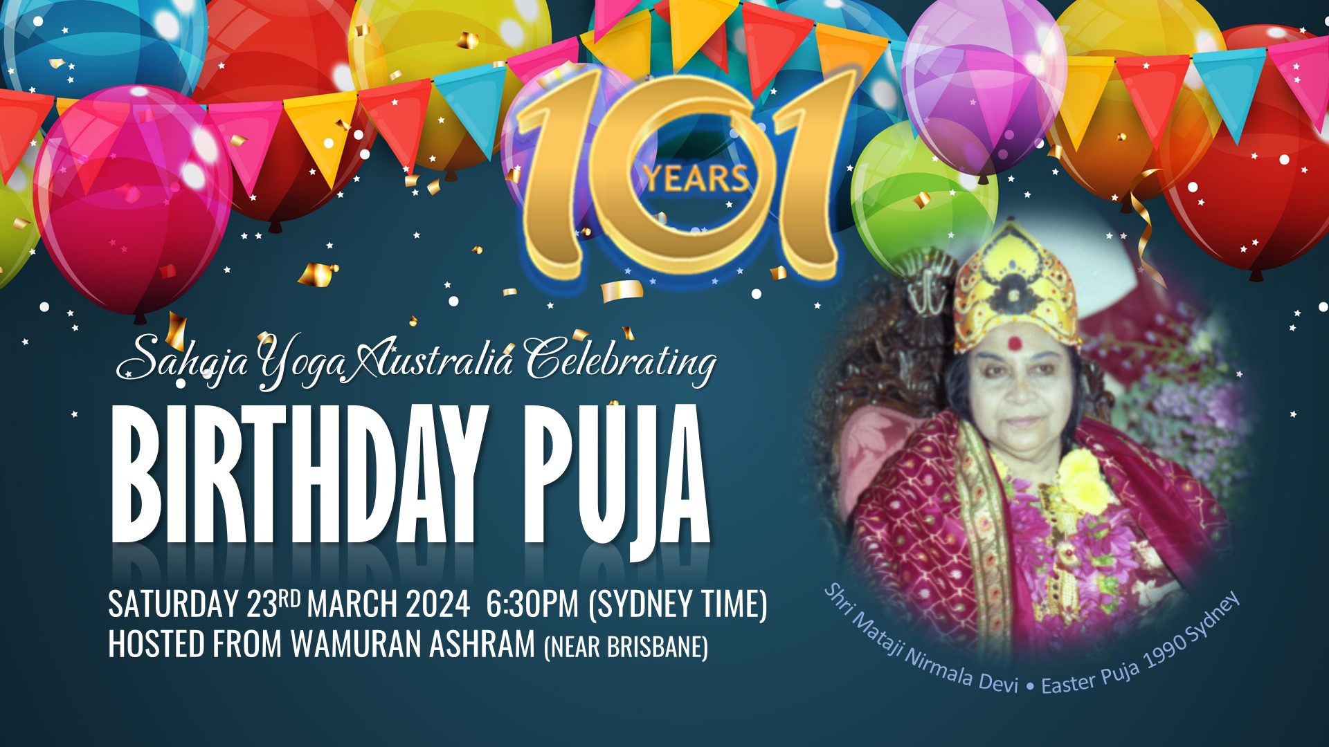 Collective Online Program – Celebrating Shri Mataji’s Birthday, 23rd March 2024