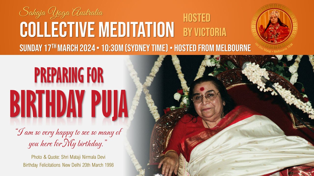 Collective Online Program – Preparing for Birthday Puja, 17th March 2024
