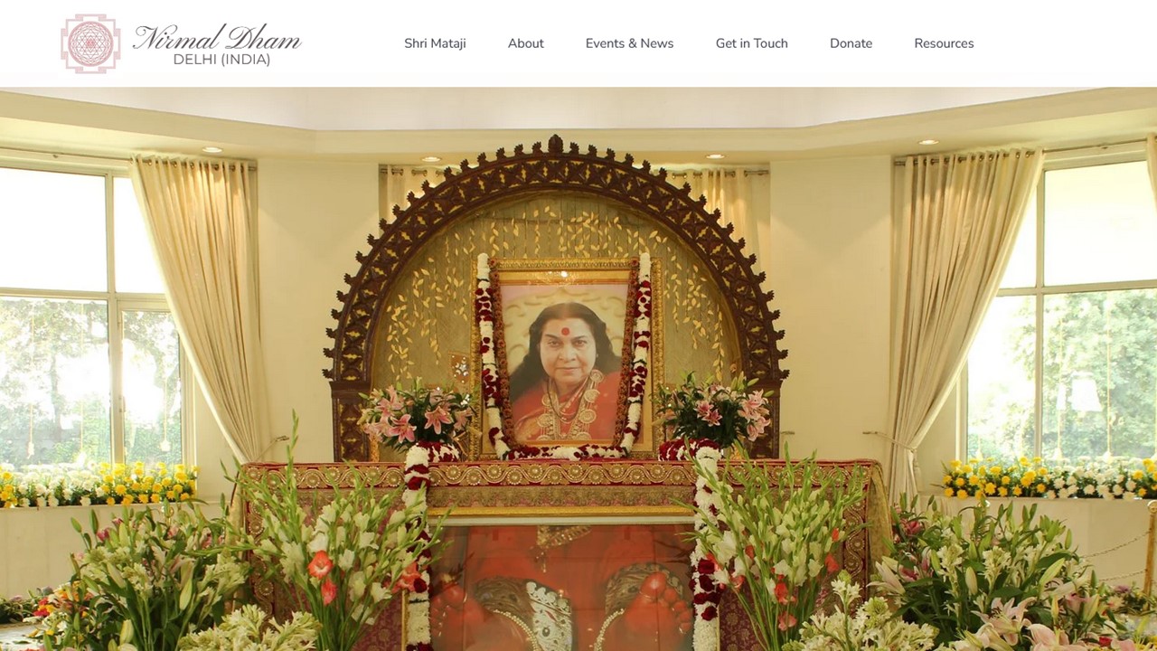 Development of the Holy Shrine of Shri Adishakti at Nirmal Dham, Delhi
