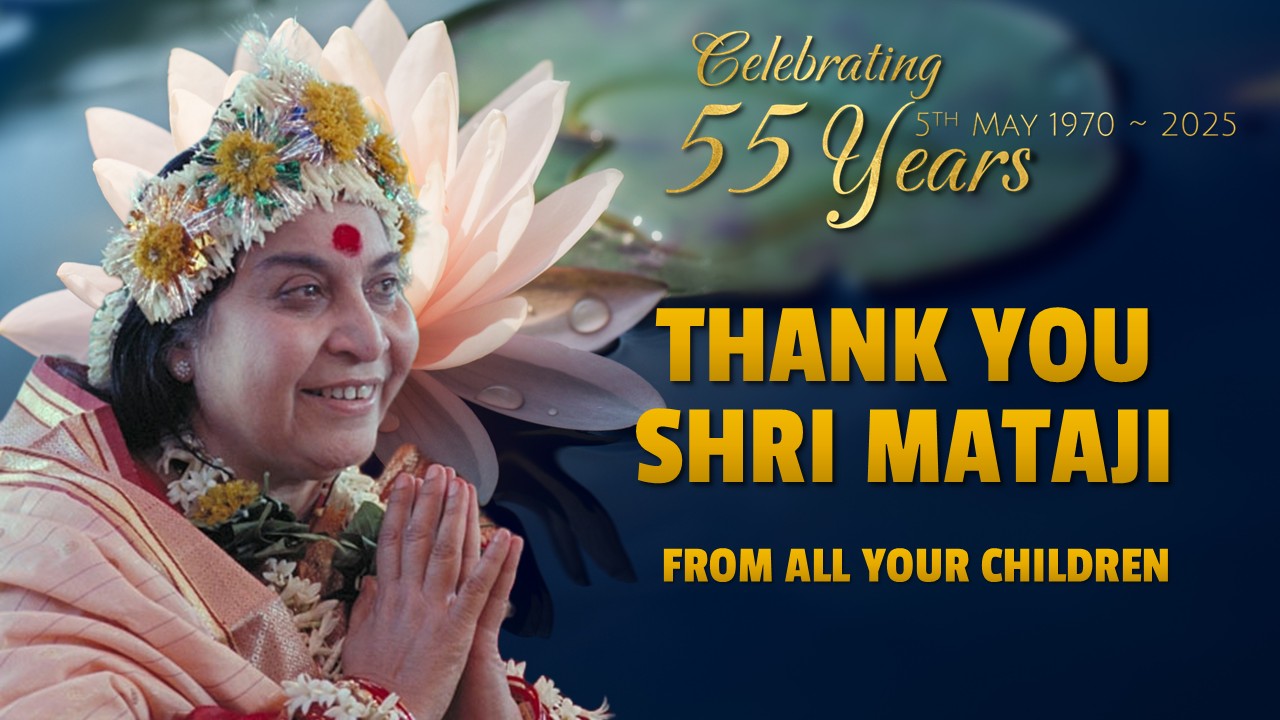 Celebrating 55th Year of Sahaja Yoga – 5th May 2025