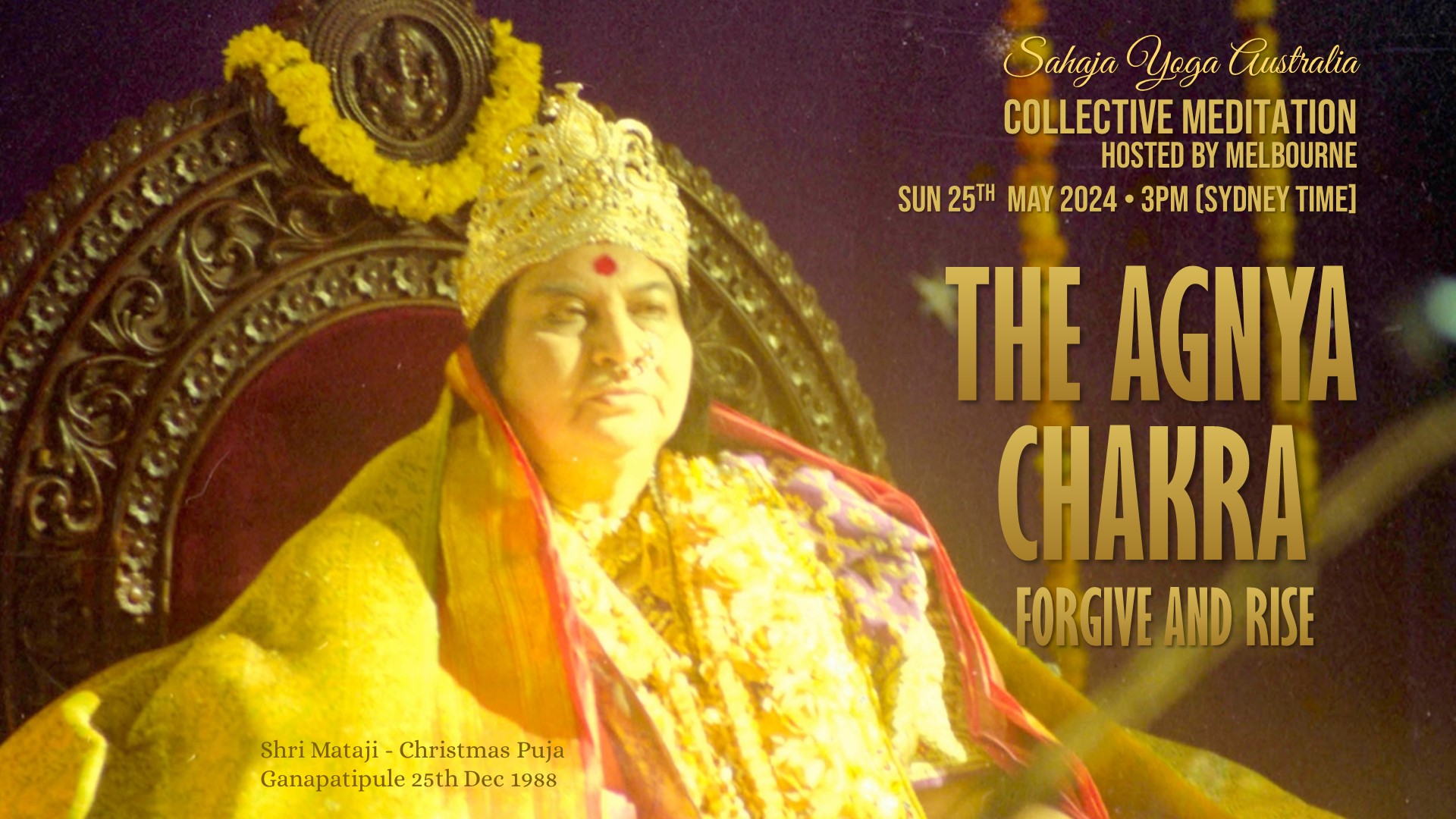 Collective Online Program – The Agnya Chakra 25th May 2024