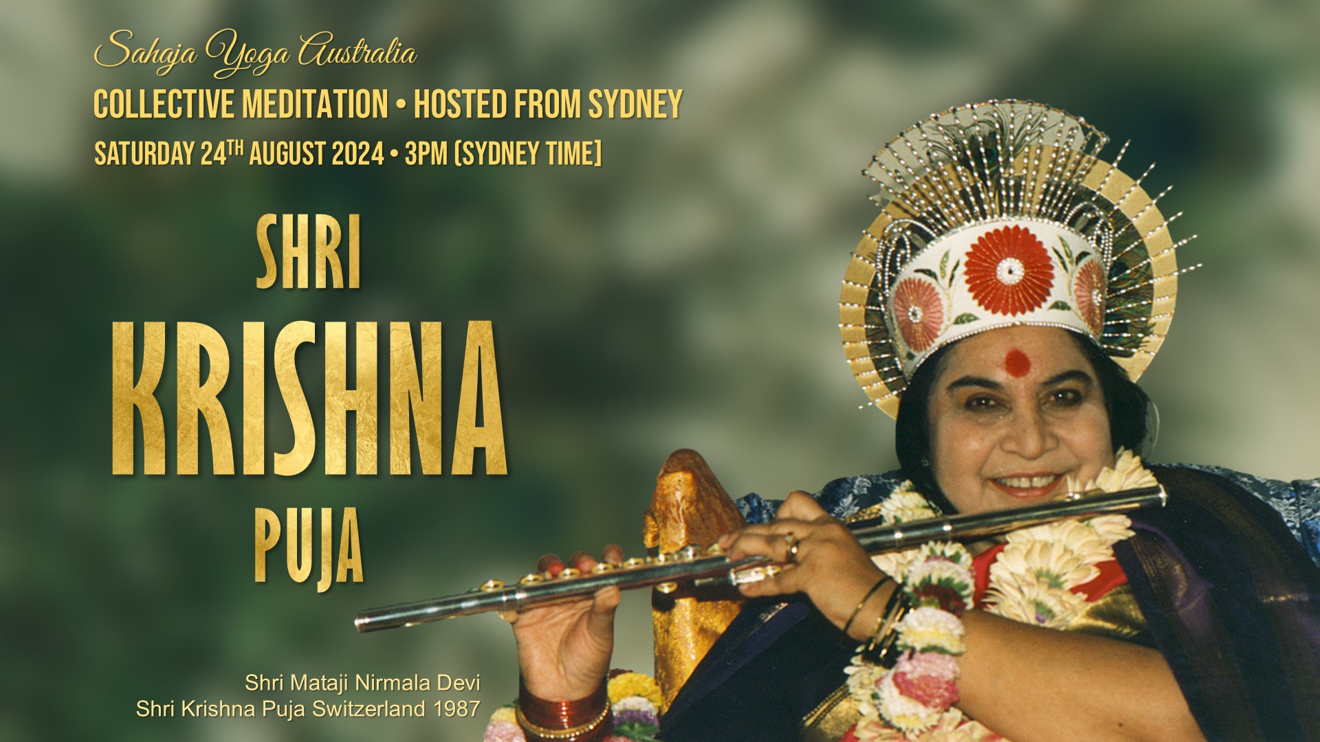 Collective Online Program – Celebrating Shri Krishna Puja, 24th August 2024