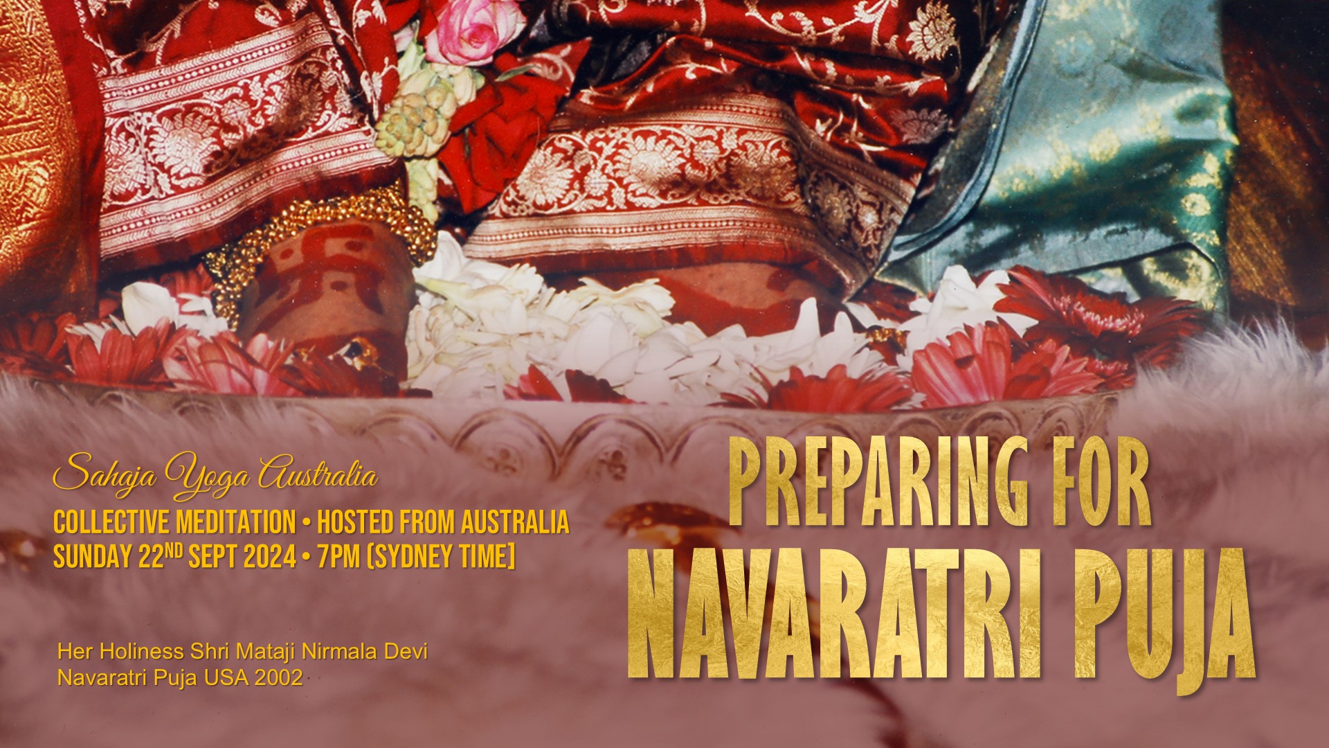 Collective Online Program – Preparing for Navaratri Puja, Sunday 22nd Sept 2024