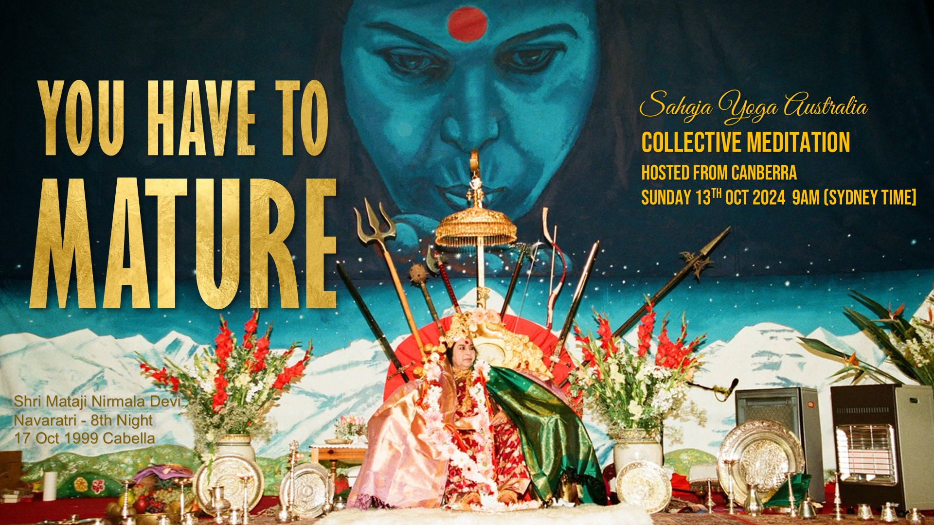 Collective Online Program – You have to Mature, Sunday 13th Oct 2024