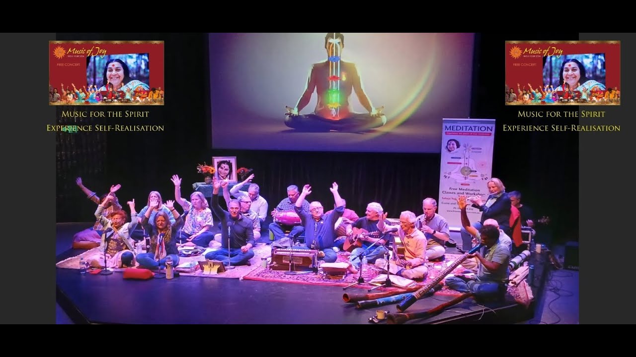 Music of Joy India Tour 2024 – Sahaja Yogis pilgrims procession through heaven