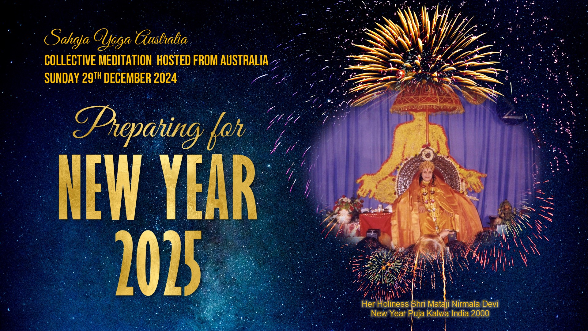 Collective Online Program – Preparing for New Year 2025, 29th Dec 2024