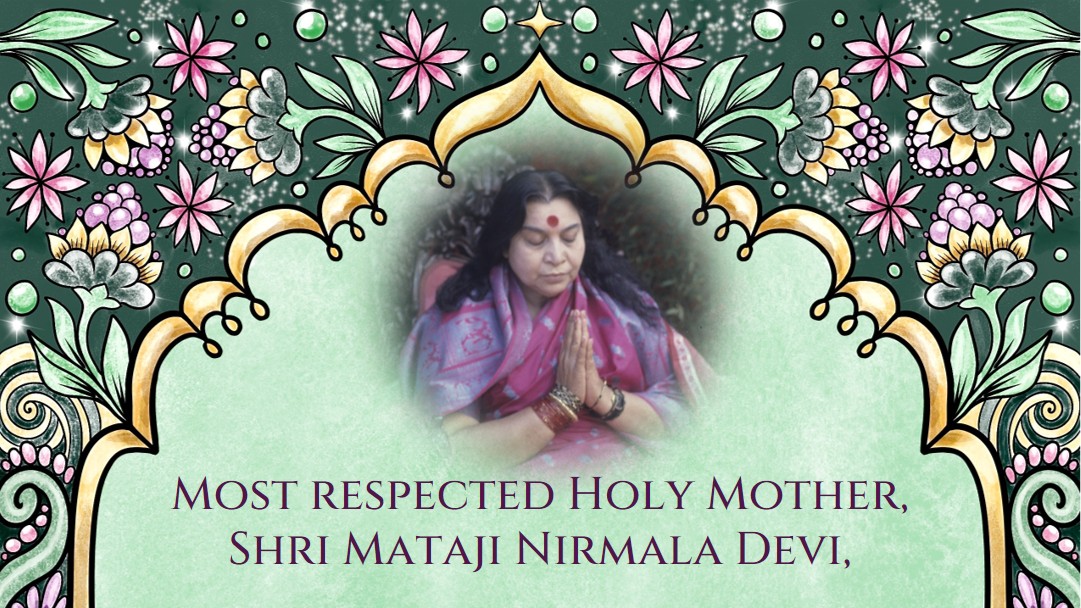 Prayer – Most respected Holy Mother, Shri Mataji